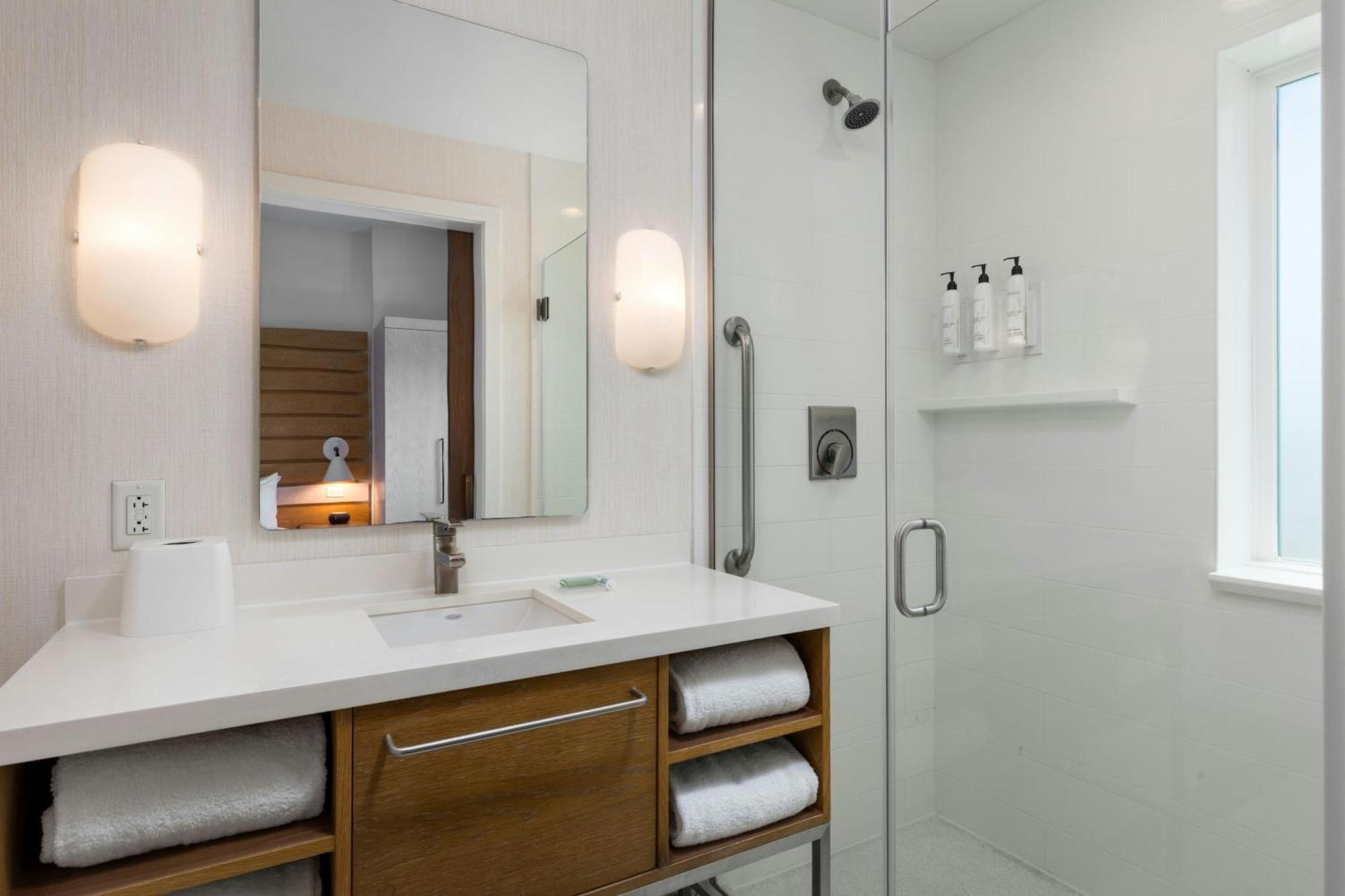 King Suite Partial Ocean View Roll Shower Trundle Sofa Balcony Mobility Access or Hearing Accessible